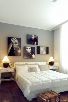 交换空间小户型卧室装修图片 装饰画装修效果图片