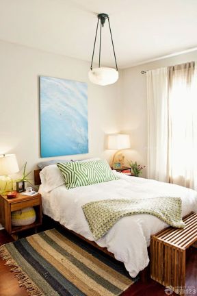 交换空间小户型卧室装修图片 美式田园风格