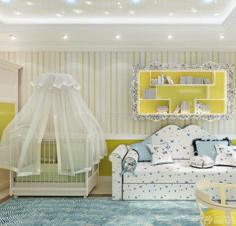 欧式风格婴儿房装修效果图片