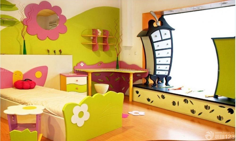 交换空间创意儿童房设计装修图片