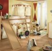 交换空间装修儿童房高低床效果图片