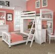 交换空间儿童房高低床装修设计效果图片