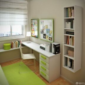 交换空间儿童房设计 书桌写字台图片