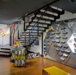 大型鞋店室内楼梯设计装修效果图 