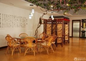 酒店隔斷 中式風格裝修圖片