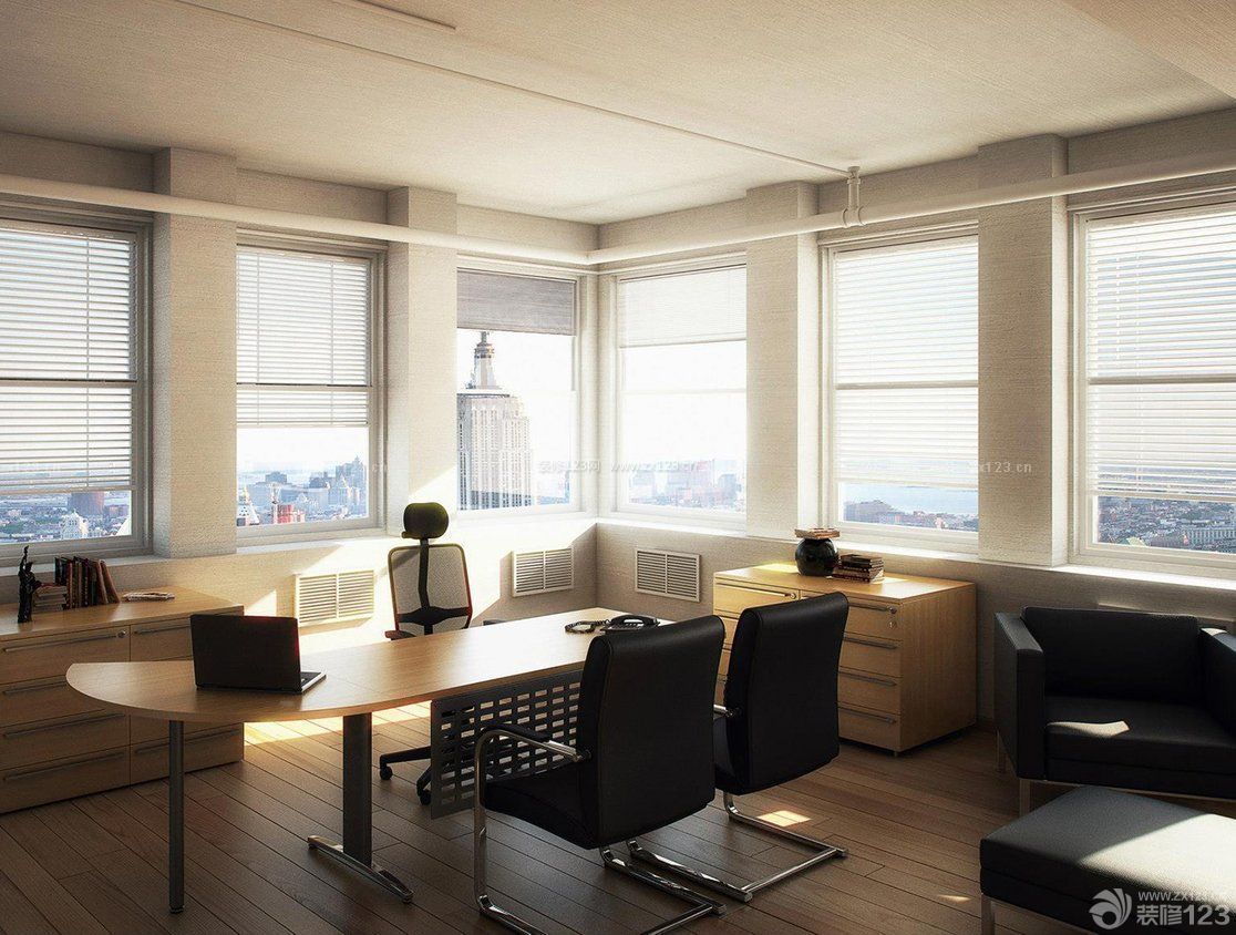 公司老总办公室窗户设计效果图片2023