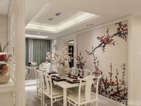 餐廳隔斷裝修效果圖 簡約中式風(fēng)格裝修效果圖片