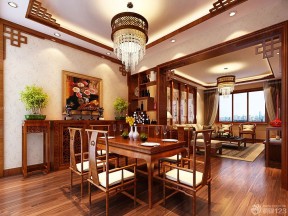 餐廳隔斷裝修效果圖 中式風(fēng)格裝修效果圖片