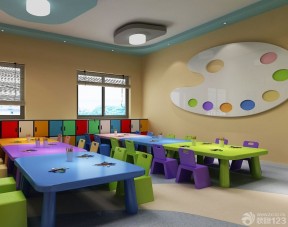 幼儿园装修效果图 教室