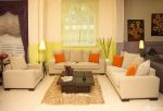 交换空间客厅沙发颜色搭配效果图