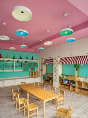幼兒園裝修效果圖 教室設(shè)計(jì)