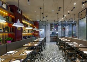 小飯店裝修效果圖 飯店餐廳設(shè)計(jì)