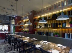 小飯店裝修效果圖 書架圖片