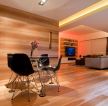 创意家居客厅木质背景墙装修装潢设计效果图片