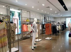 現(xiàn)代女服裝店室內(nèi)吸頂燈裝修效果圖片