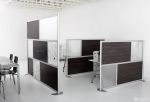 创意办公室隔断式办公桌设计