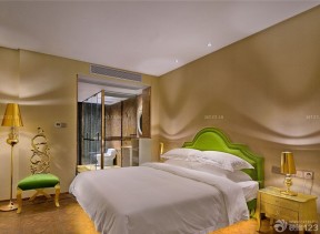 特色宾馆室内纯色壁纸装修效果图片