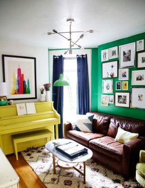 客厅颜色搭配 美式风格