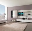 现代简约式家装客厅电视背景墙设计