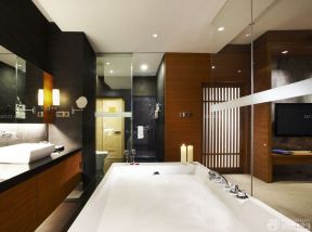 现代宾馆装修图 浴室装修图片