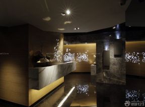 小賓館大廳裝修 裝飾設計