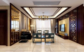 中式電視背景墻圖片 電視背景墻造型設(shè)計(jì)