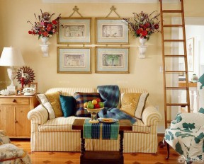 客廳裝修設(shè)計 美式家裝效果圖