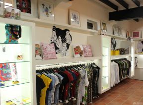 服裝店鋪裝修效果圖 室內(nèi)裝飾
