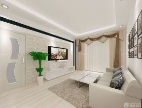 小客廳電視背景墻 現(xiàn)代室內(nèi)裝修