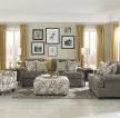 现代简约客厅组合沙发装潢图