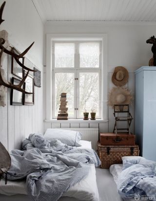 美式风格小户型家装卧室效果图