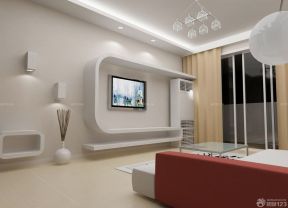 客廳電視背景 墻面設計裝修效果圖片