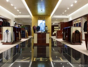男服裝店裝修效果圖 地板磚