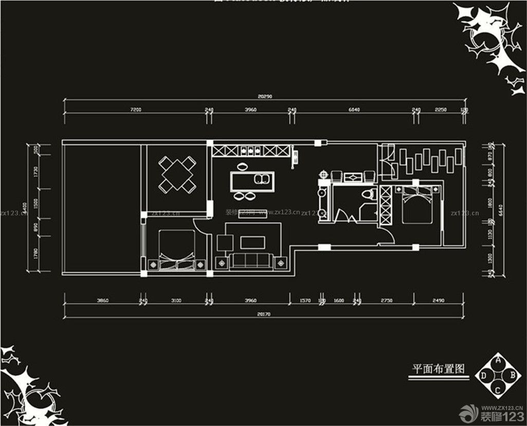 家裝房子戶型設計圖片