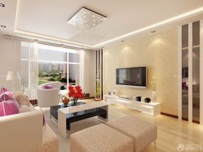 歐式客廳電視背景墻效果圖 現(xiàn)代簡約裝修風(fēng)格