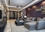 精致現(xiàn)代歐式風(fēng)格客廳玻璃隔斷