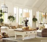 美式田园风格客厅组合沙发效果图