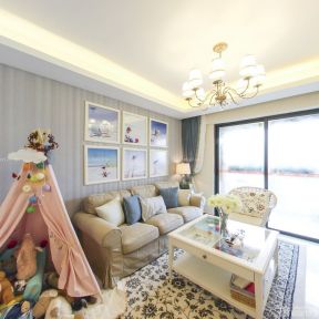 客厅装饰画效果图 地中海风格