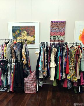 服裝店裝修圖片 裝飾畫裝修效果圖片