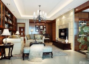 室內(nèi)客廳裝修 美式客廳裝修效果圖