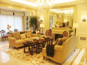 室內(nèi)客廳裝修 美式客廳裝修效果圖