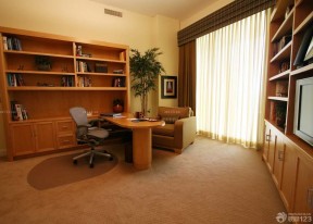 小办公室装修效果图 地毯装修效果图片