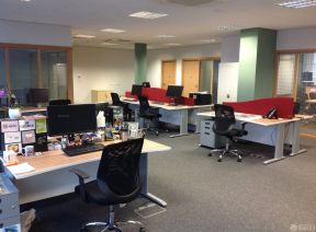 小型公司办公室办公桌椅装修效果图片