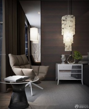 家裝客廳 吊燈裝修效果圖片