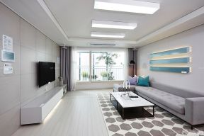 簡約家庭裝修效果圖 客廳電視背景墻裝修圖