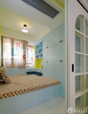 地中海风格设计小孩卧室装修效果图