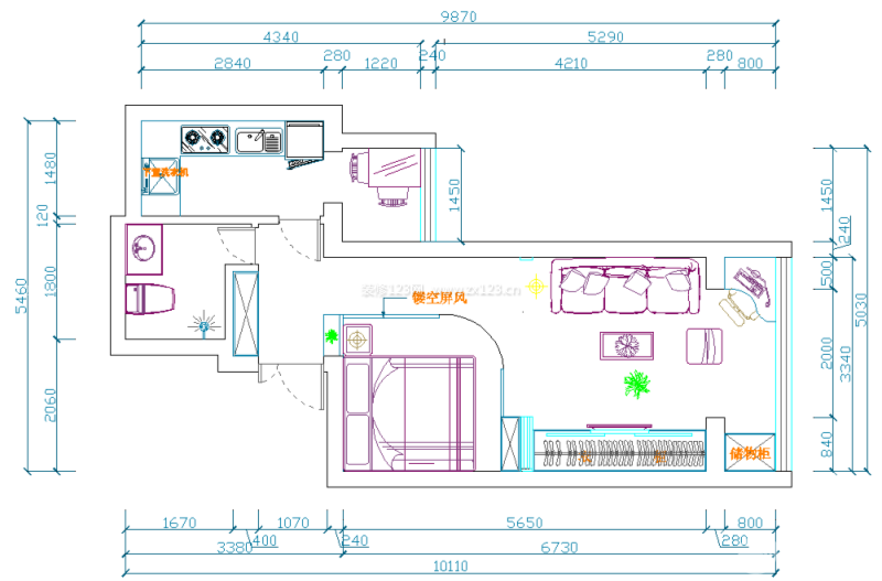 小戶型房子戶型設(shè)計圖片