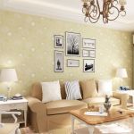 混搭风格客厅沙发背景墙装饰装修效果图
