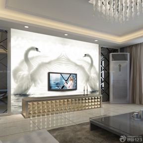 電視背景墻設(shè)計(jì)效果圖 簡(jiǎn)約家居裝修圖片