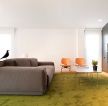 60平米小户型客厅白色装修设计效果图